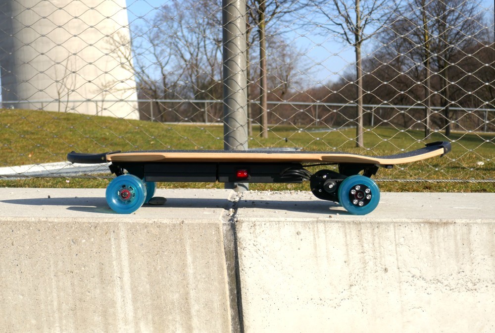 The side view of the electric board